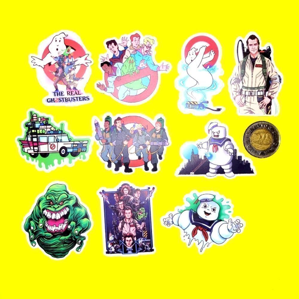 3/$20 Brand New 10x Waterproof Ghostbusters stickers